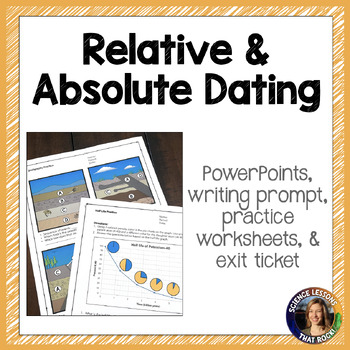 Absolute and relative dating